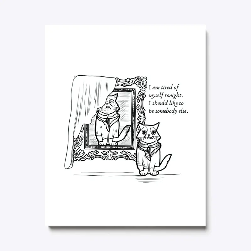 The Picture of Dorian Gray Cat (Quote)